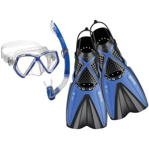 Mares Kids Set X-One Pirate Snorkelset (blauw)