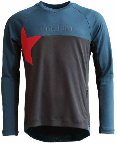 Zimtstern - Bulletz Shirt L/S - Fietsshirt - Blauw