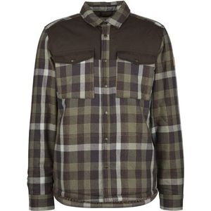 Härkila Asmund Insulated Wool Shirt Jacket Overhemd (Heren |grijs)