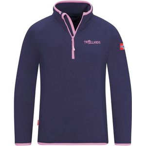 Trollkids Kids Nordland Half Zip Fleecetrui (Kinderen |blauw)