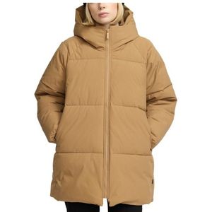 Selfhood Womens Hip-length Puffer Parka (Dames |beige)