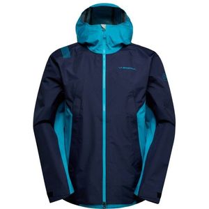 La Sportiva Discover Shell Jacket Regenjas (Heren |blauw |waterdicht)