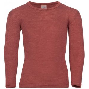 Engel - Kinder Onderhemd L/S - Rood - Merino-ondergoed