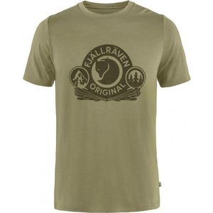 Fjällräven Abisko Wool Classic S/S Merinoshirt (Heren |olijfgroen)