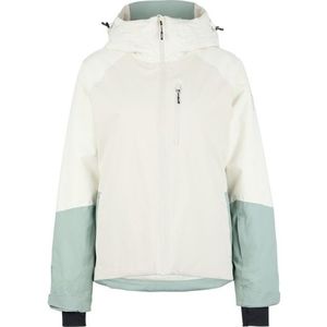 Stoic Womens MountainWool AsplidenSt III Ski Jacket Ski-jas (Dames |wit |waterdicht)