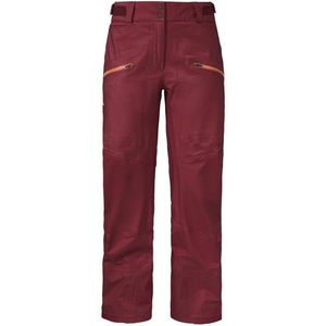 Schöffel Womens 3L Pants Pizac Toerskibroek (Dames |rood |waterdicht)