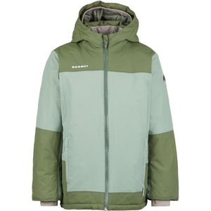 Mammut Kids Treeline Hardshell Thermo Hooded Jacket Regenjas (Kinderen |groen |waterdicht)