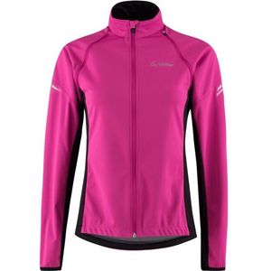 Löffler Womens Bike Zip-Off Jacket San Remo 2 WS Light Fietsjack (Dames |roze)