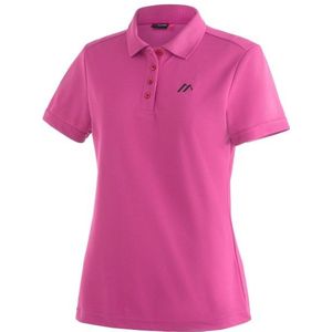 Maier Sports Womens Ulrike Poloshirt (Dames |roze)