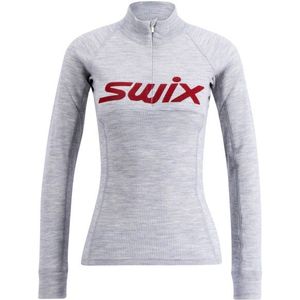 Swix Womens RaceX Merino Half Zip Merino-ondergoed (Dames |grijs)