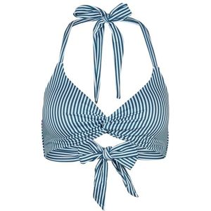 DEDICATED Womens Bikini Top Gullholma Bikinitop (Dames |blauw)