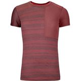 Ortovox - 185 Rock'N'Wool - Shirt - Rood - Merino Wol
