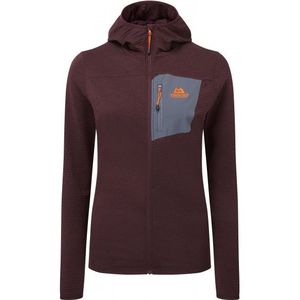 Mountain Equipment Womens Lumiko Hooded Jacket Fleecevest (Dames |bruin)