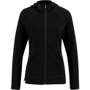 Ulvang Womens Alltime Bridge Hoodie Full Zip Midlayer Trui met capuchon (Dames |zwart)