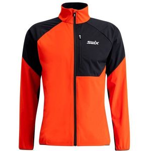Swix Focus Wind Jacket Langlaufjas (Heren |rood)