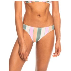 Roxy Womens Vista Stripe Bikini Bikinibroekje (Dames |oranje)