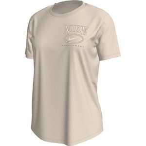 Nike Womens Club S/S Tee CC T-shirt (Dames |beige)