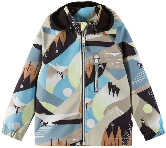 Reima - Vantti - Softshelljack - Grijs - Waterdicht