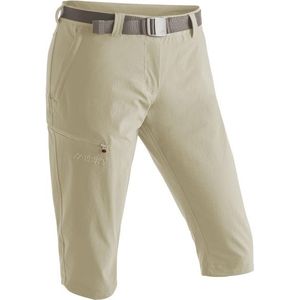 Maier Sports Womens Inara Slim 3/4 Short (Dames |beige)