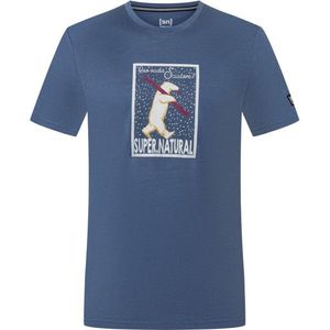 supernatural Sciatore Tee T-shirt (Heren |blauw)