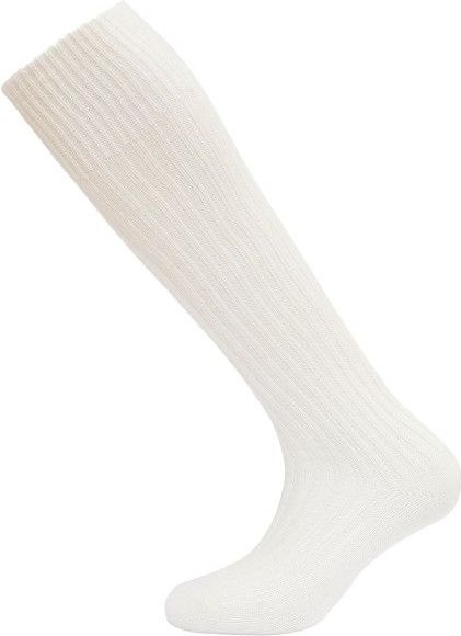 Devold - Merino Long Stocking - Skisokken - Wit