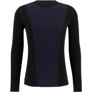 Ulvang - Peak Map Crew - Thermoshirt - Zwart/Donkerblauw