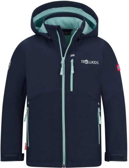 Trollkids Girls Balestrand Jacket Softshelljack (Kinderen |blauw)