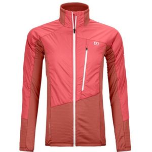 Ortovox - Womens Westalpen Swisswool Hybrid Jacket - Wollen Vest - Rood
