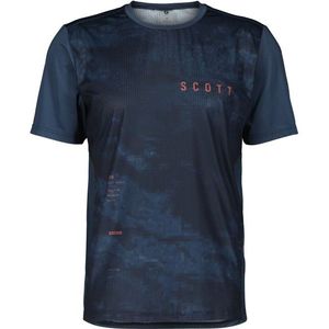 Scott Trail Vertic S/S Fietsshirt (Heren |blauw)