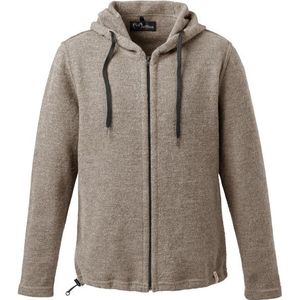 Mufflon Kian Merinohoodie (Heren |bruin)