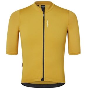 GripGrab Ride Short Sleeve Jersey Fietsshirt (Heren |geel/beige)