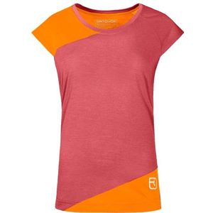 Ortovox Womens 120 Tec T-Shirt Merinoshirt (Dames |rood)