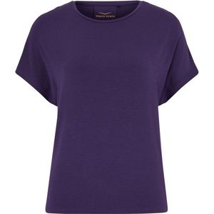 Venice Beach - VB Eileen - T-shirt - Blauw - 95% Modal, 5% Elastaan