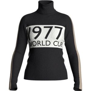 We Norwegians Womens Worldcup Sweater Merinotrui (Dames |zwart)