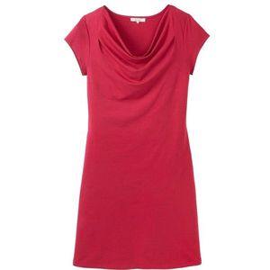 Tranquillo Womens Wasserfall-Kleid Jurk (Dames |rood/roze)