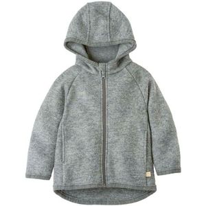 disana Kids Walk-Jacke Zipp Wollen vest (Kinderen |grijs)