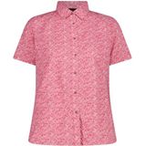 CMP - Dames Ruitjesoverhemd - Stretch - Korte Mouwen