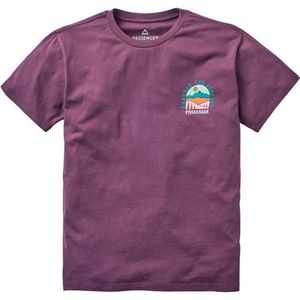 Passenger Womens Outlook Recycled Cotton Oversized T-Shirt T-shirt (Dames |purper)