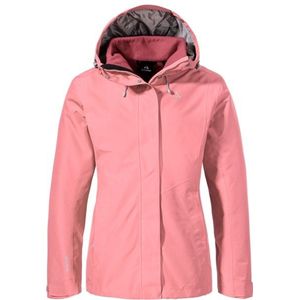 Schöffel Womens 3In1 Jacket Okere 3-in-1-jas (Dames |roze |waterdicht)