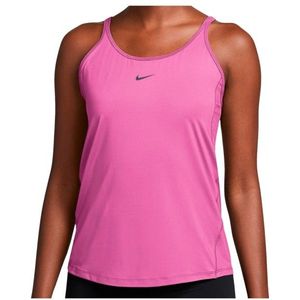 Nike Womens One Classic Dri-FIT Trägertop Sportshirt (Dames |roze)