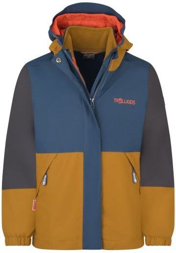Trollkids - Kjerak 3in1 Jacket - Blauw - 3-in-1-jas