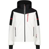 CMP Jacket with Zip Hood Regenjas (Heren |wit |waterdicht)