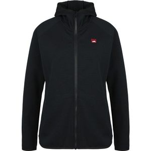 Bergfreunde Womens MerinoFleece NeuffenBF Zip Hoody Fleecevest (Dames |zwart)