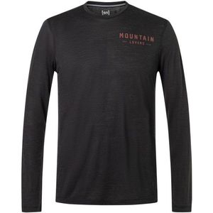 supernatural Skiing Gear L/S Longsleeve (Heren |zwart)