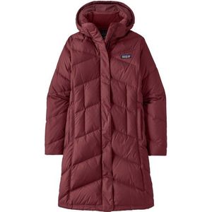 Patagonia Womens Down With It Parka Lange jas (Dames |rood)