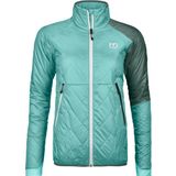 Ortovox - Womens Swisswool Piz Vial Jacket - Isolatiejack - Turkoois