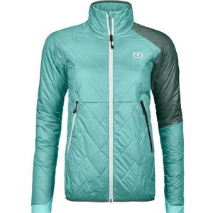 Ortovox Womens Swisswool Piz Vial Jacket Isolatiejack (Dames |turkoois)