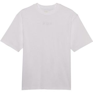 fox wordmark korte mouw t shirt wit