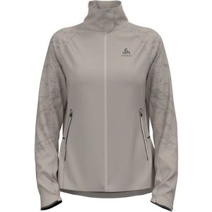 Odlo Womens Jacket Zeroweight Pro Warm Reflect Hardloopjack (Dames |grijs)