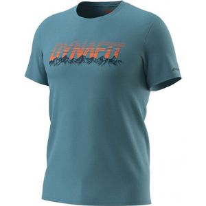 Dynafit Graphic Cotton S/S Tee T-shirt (Heren |turkoois)